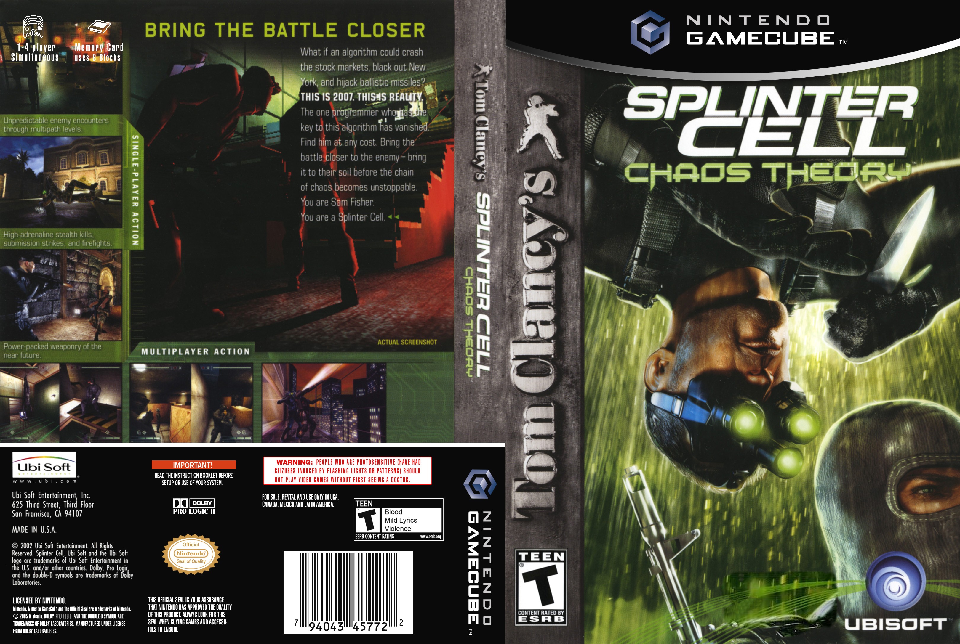 Splinter Cell Chaos Theory ISO